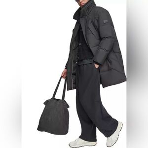 ANDREW MARC x RICHARD CHAI Down Puffer Coat Jacket Black Waterproof NEW Men's XL